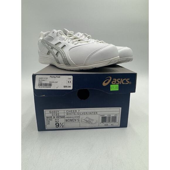 NEW Asics CHEER 7 Women's Cheer Shoe White US Size 9.5 Medium NIB - Picture 11 of 11